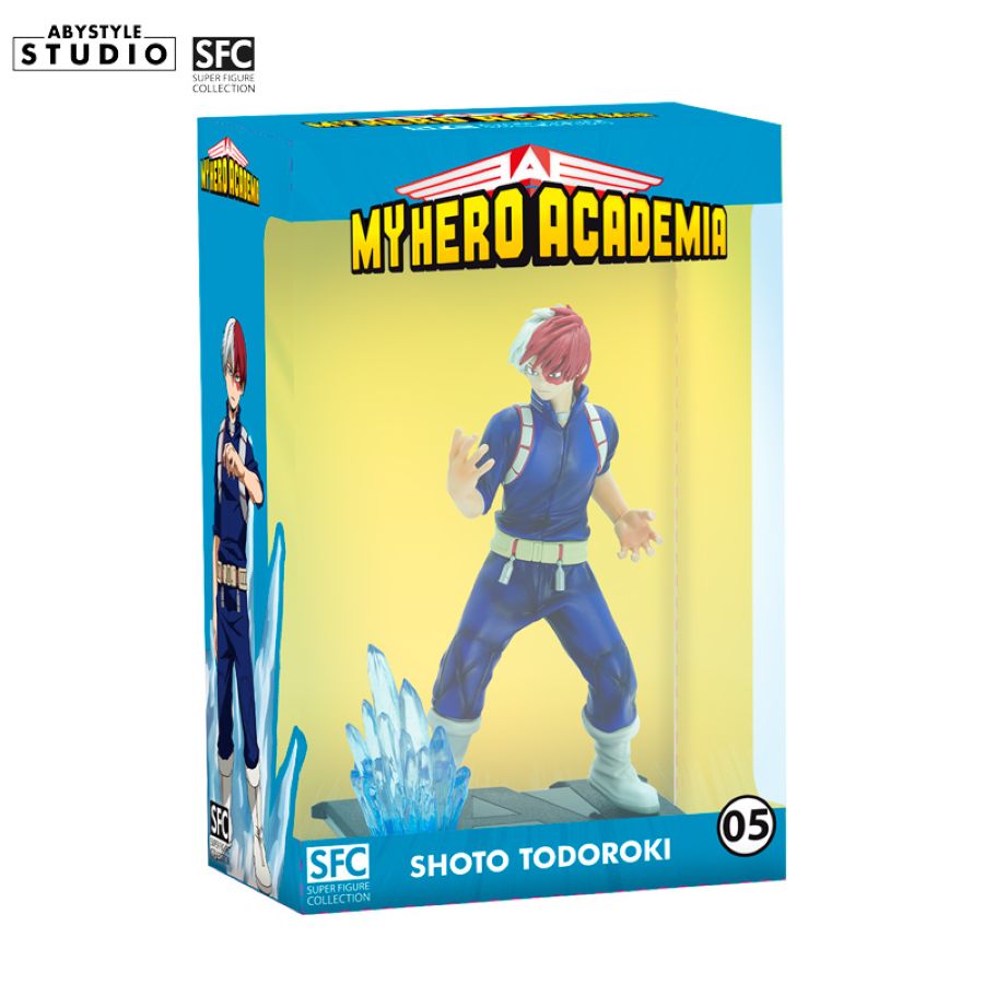 Shoto Todoroki 1:10 scale MHA figure with fire and ice