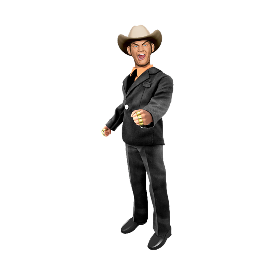 Anchorman retro action figure Champ Kind in box display