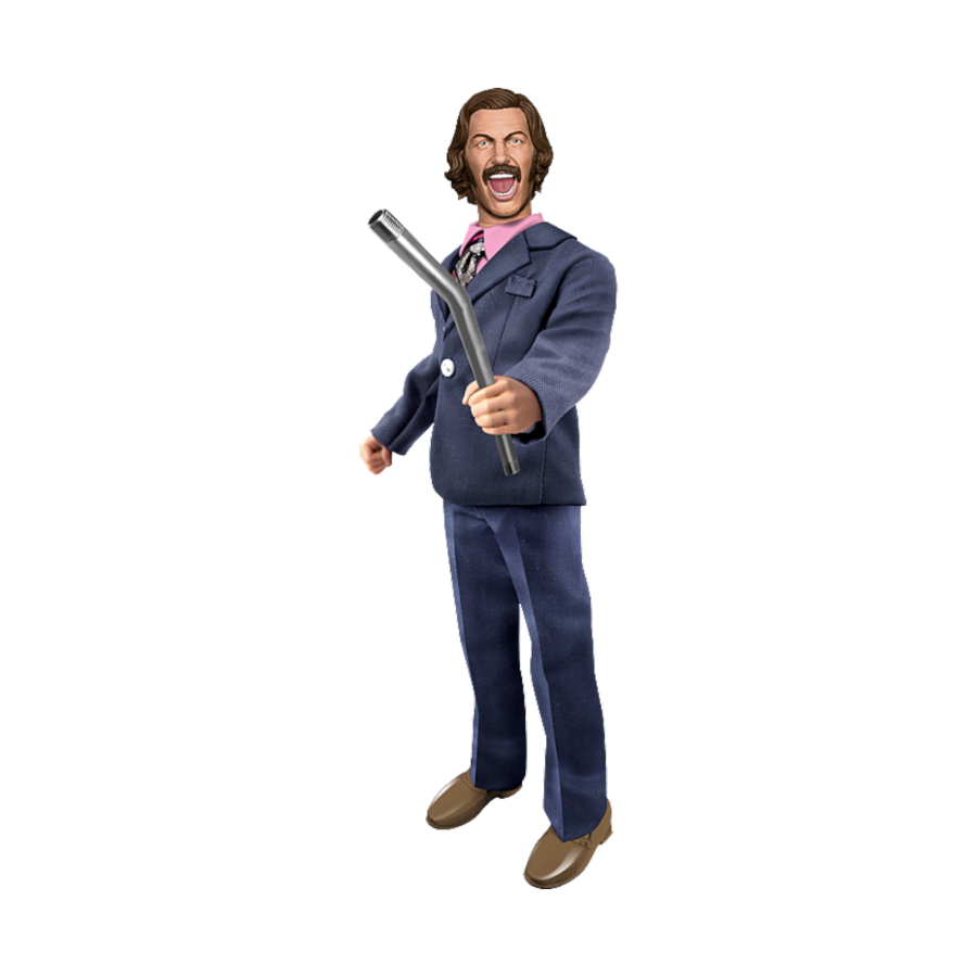 Anchorman retro action figure Brian Fantana collectible