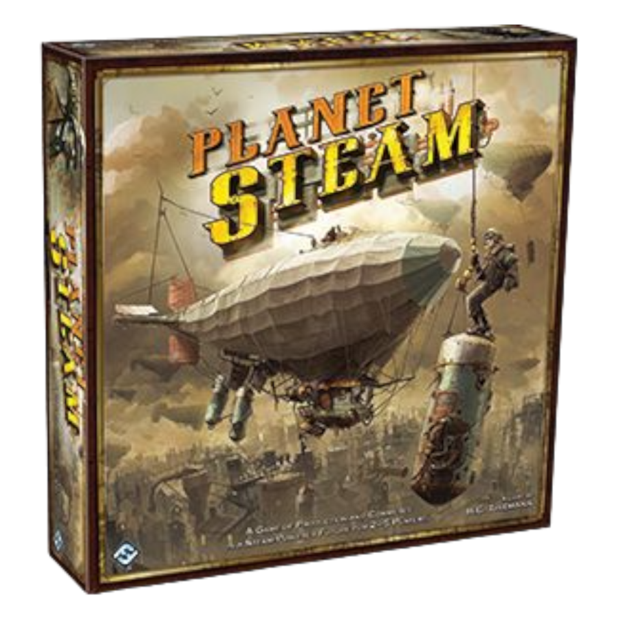 Planet Steam economic board game for strategy card fans
