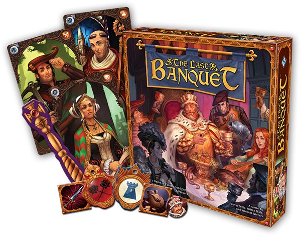 The Last Banquet medieval roleplay and bluffing board game