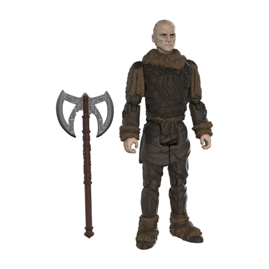 Game of Thrones Styr action figure with weapon accessory