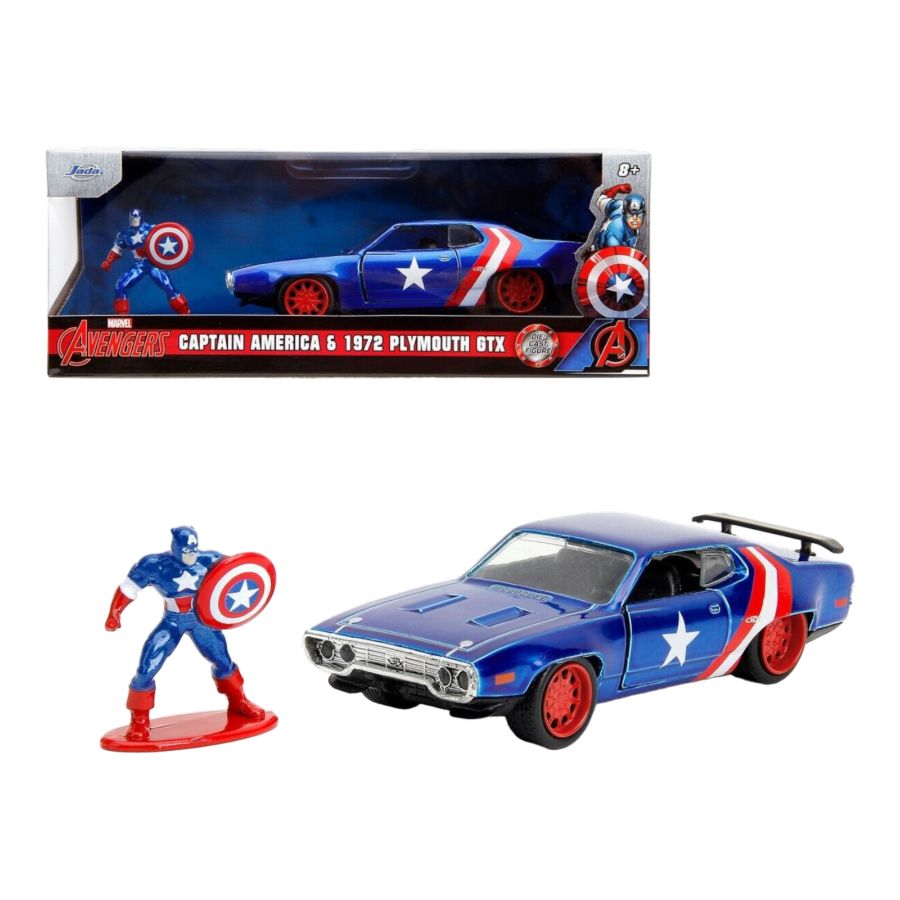 Captain America Plymouth GTX Marvel superhero vehicle