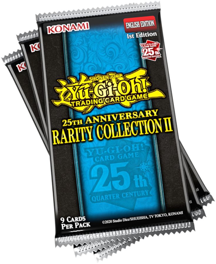 yu gi oh 25th anniversary booster box product display