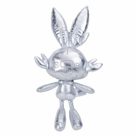 Scorbunny plushie Pokémon 25th anniversary silver collectible