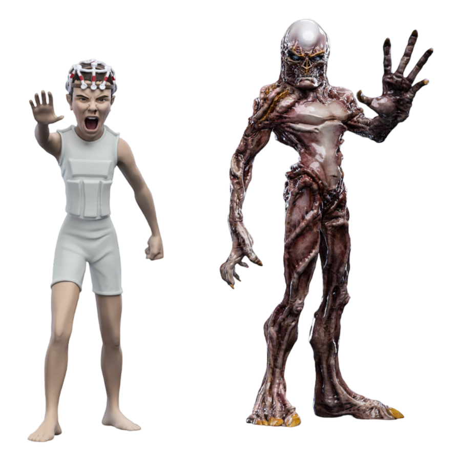 Eleven and Vecna Stranger Things vinyl figures set