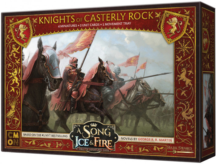 ASOIAF Lannister cavalry set for Game of Thrones tabletop