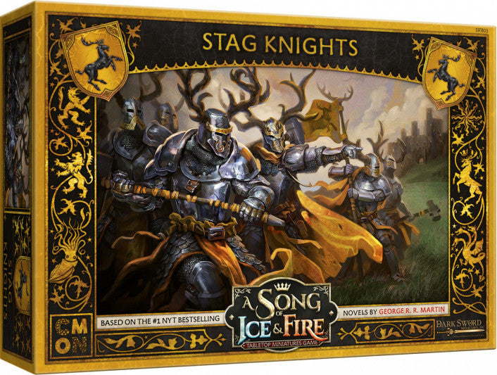 Stag Knights unit from ASOIAF Game of Thrones tabletop