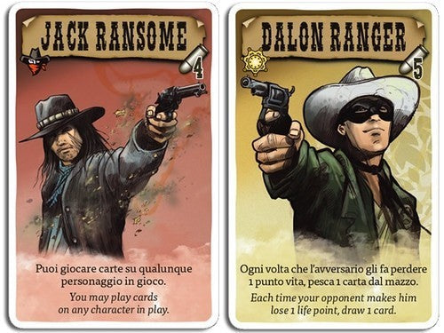 Bang the Duel wild west strategy card game box front