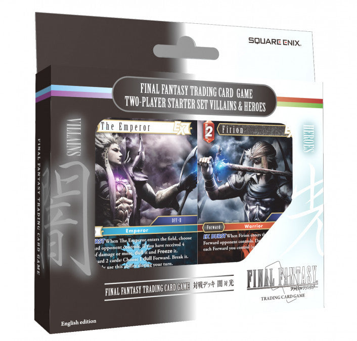 Final Fantasy TCG Heroes and Villains Starter Deck Box