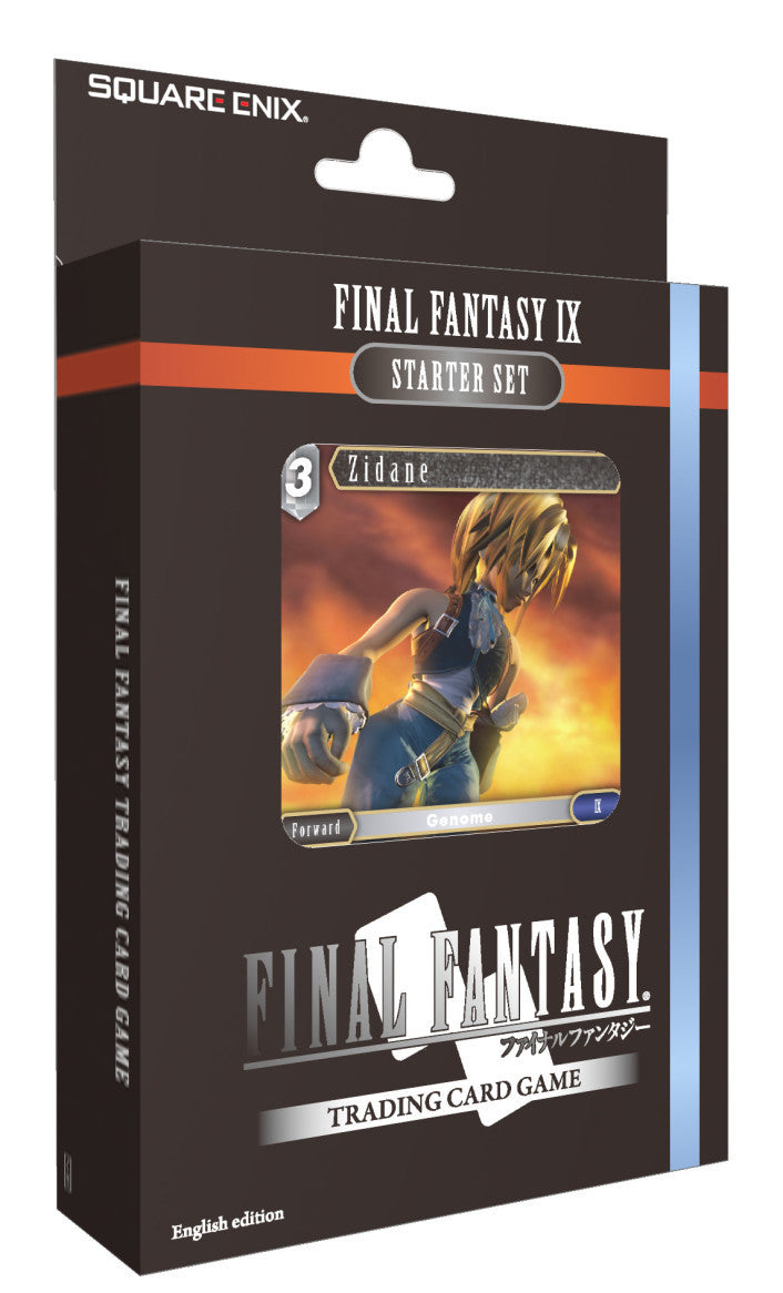 Final Fantasy TCG Starter Set 9 with playmat and rulebook