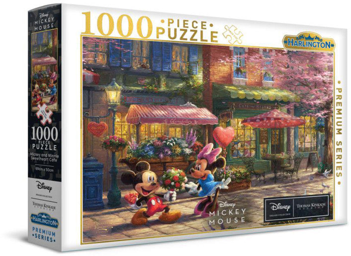 Mickey and Minnie 1000 piece Thomas Kinkade Disney puzzle