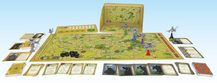 Lord of the Rings hidden movement board game box image