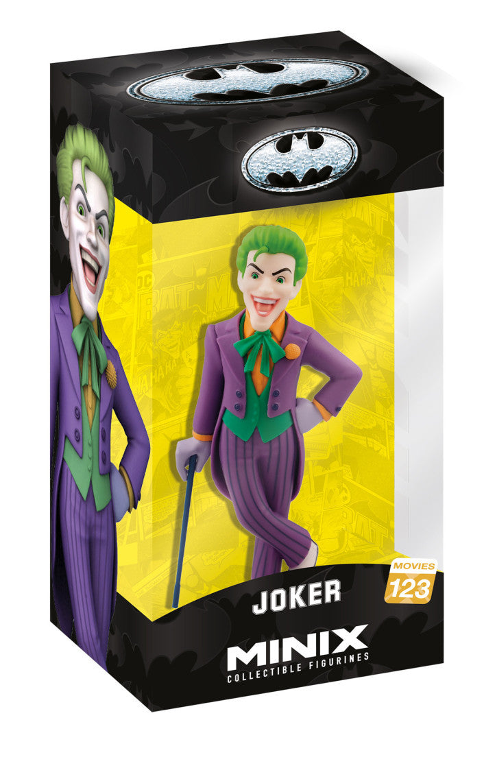 MINIX DC Joker figure with bold DC collectibles design