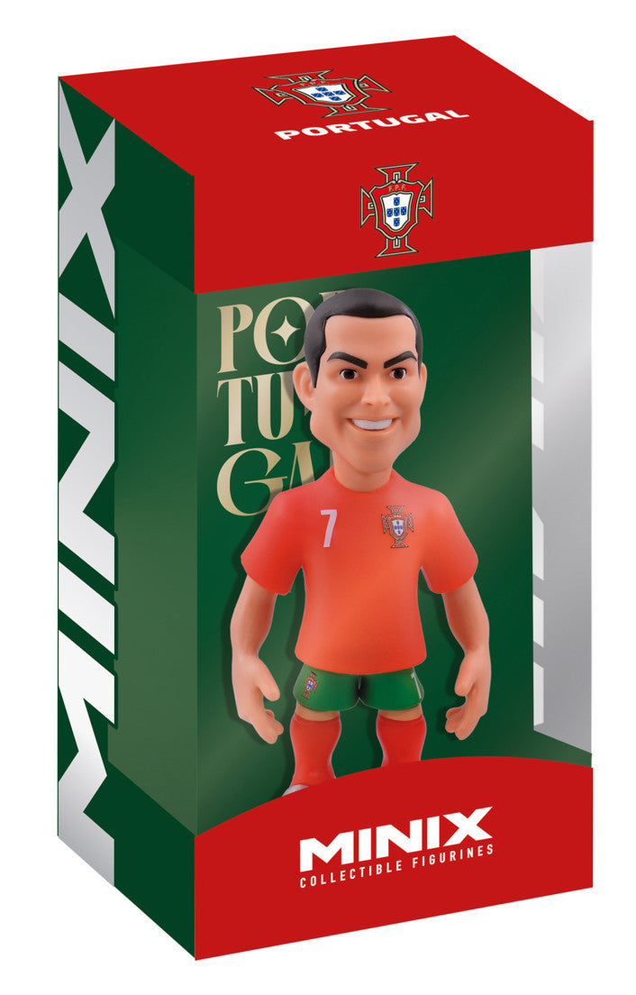 Cristiano Ronaldo football figure collectible MINIX