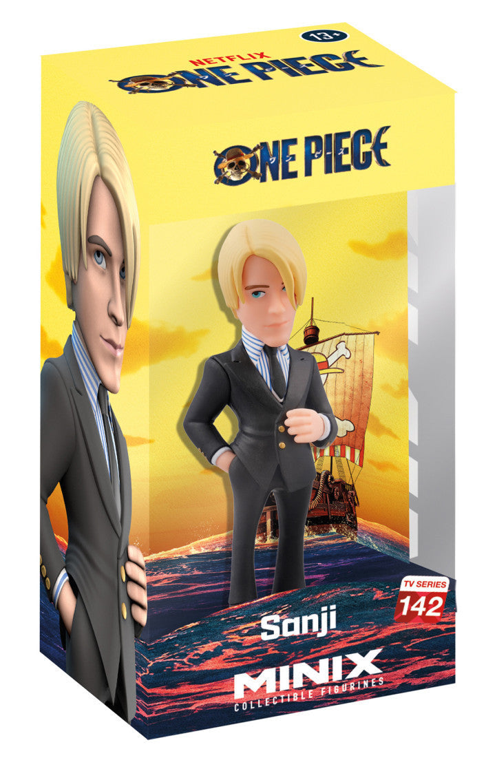 MINIX One Piece Sanji figure for anime collectibles shelf