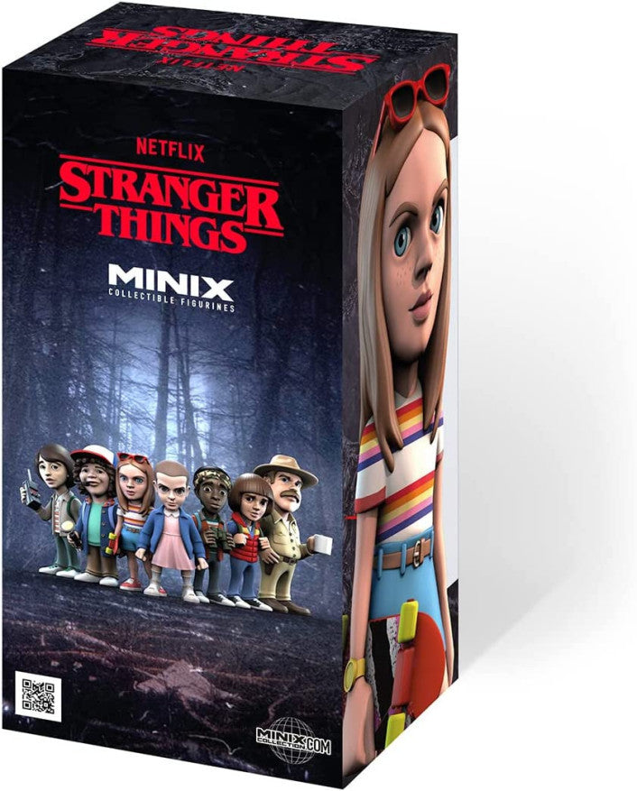 Stranger Things Max collectible action figure on display