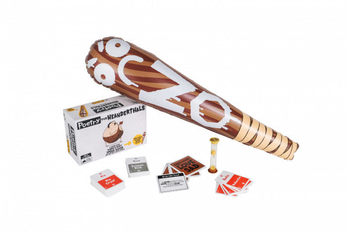 Poetry for Neanderthals family word guessing game