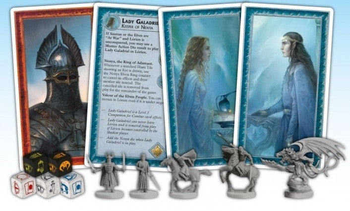 Gandalf the White figure in Middle Earth board game