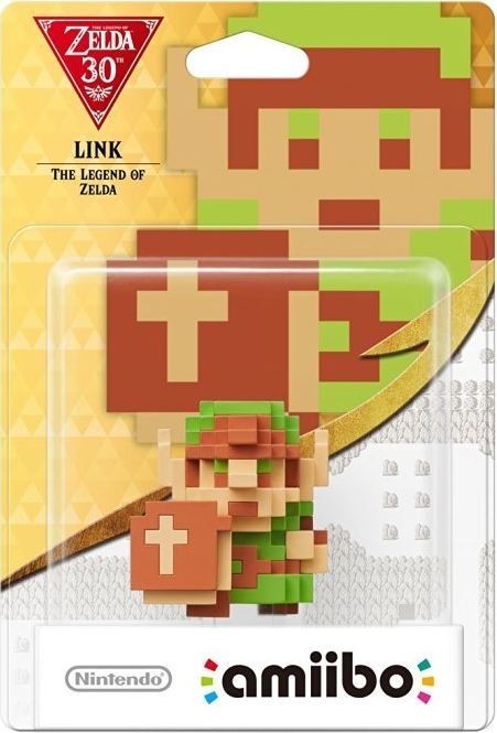 Legend of Zelda amiibo 8-Bit Link Nintendo collectible