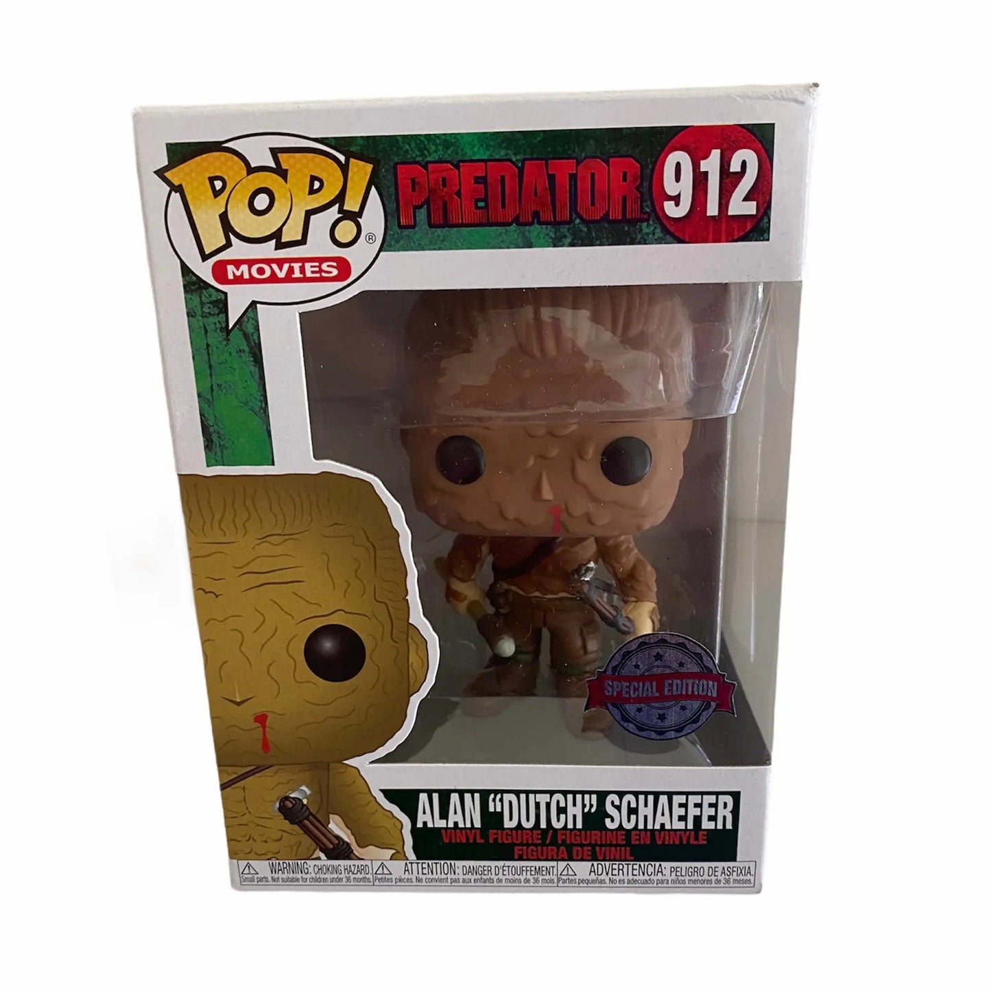 Predator Pop Vinyl Dutch figure in jungle gear Funko #912