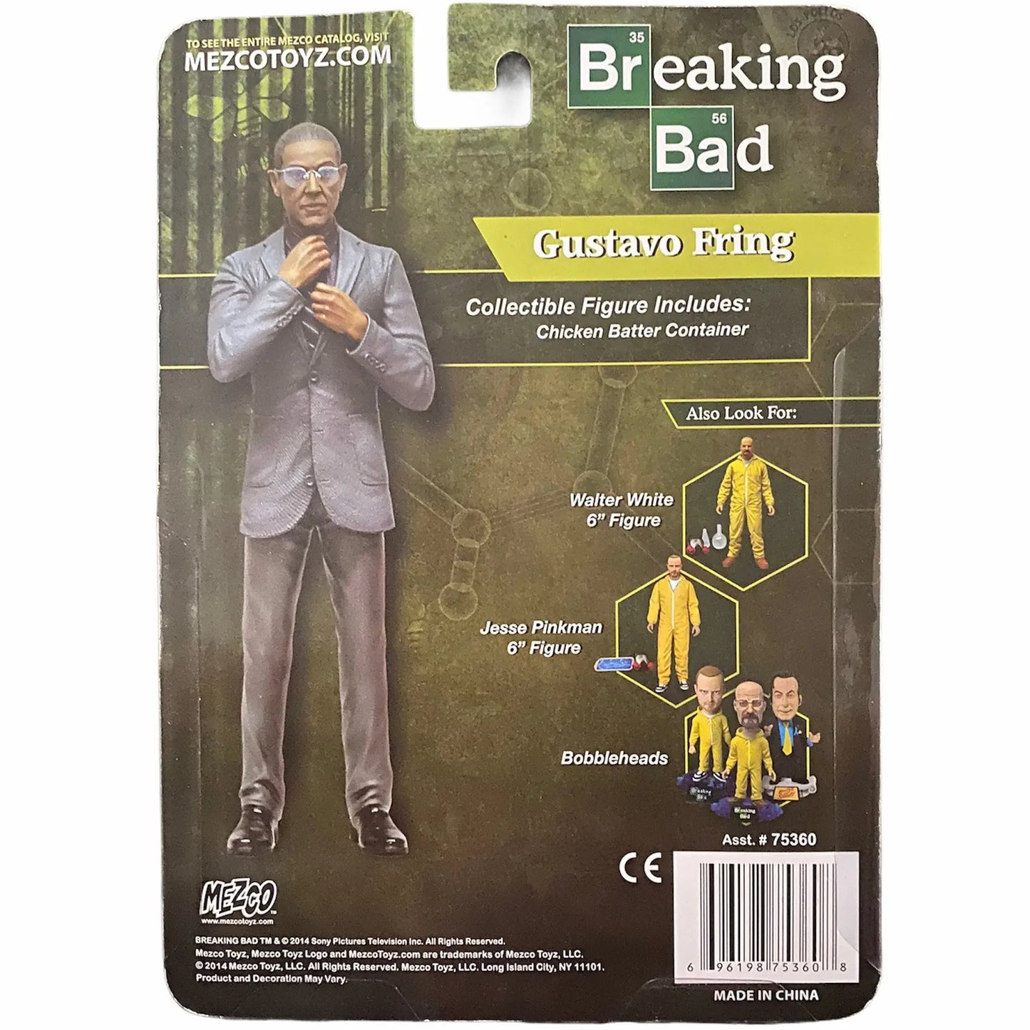 Breaking Bad Gustavo Fring action figure front view