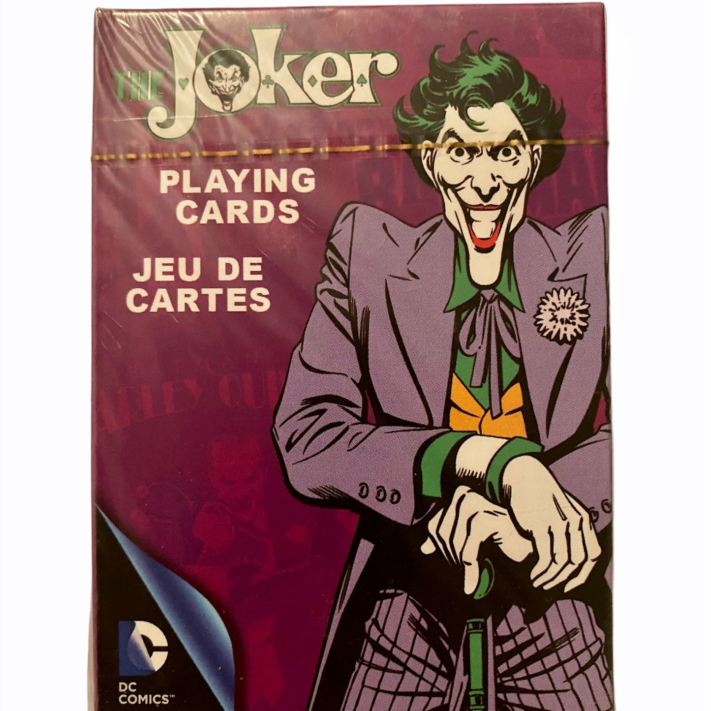 joker playing card set DC Comics collectibles deck