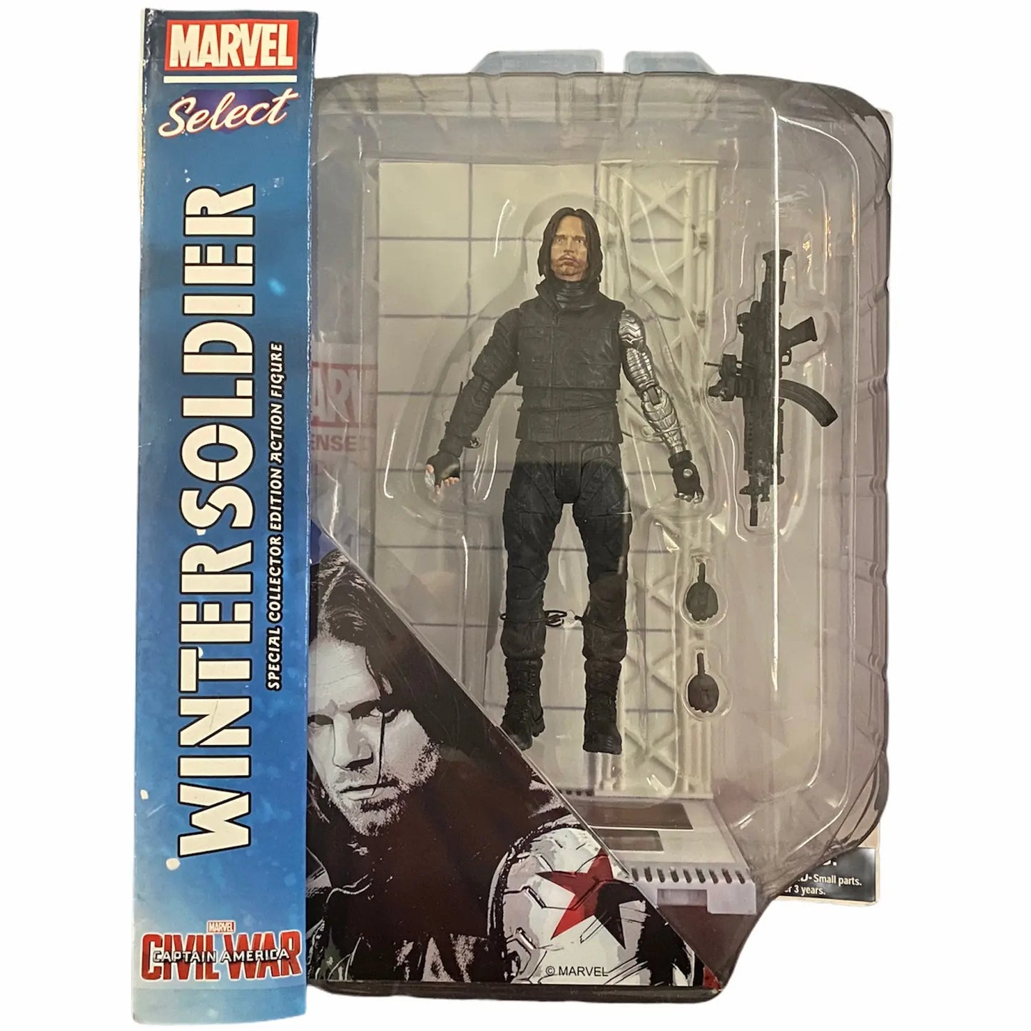 Winter Soldier figure 7-inch collectible from Marvel movie