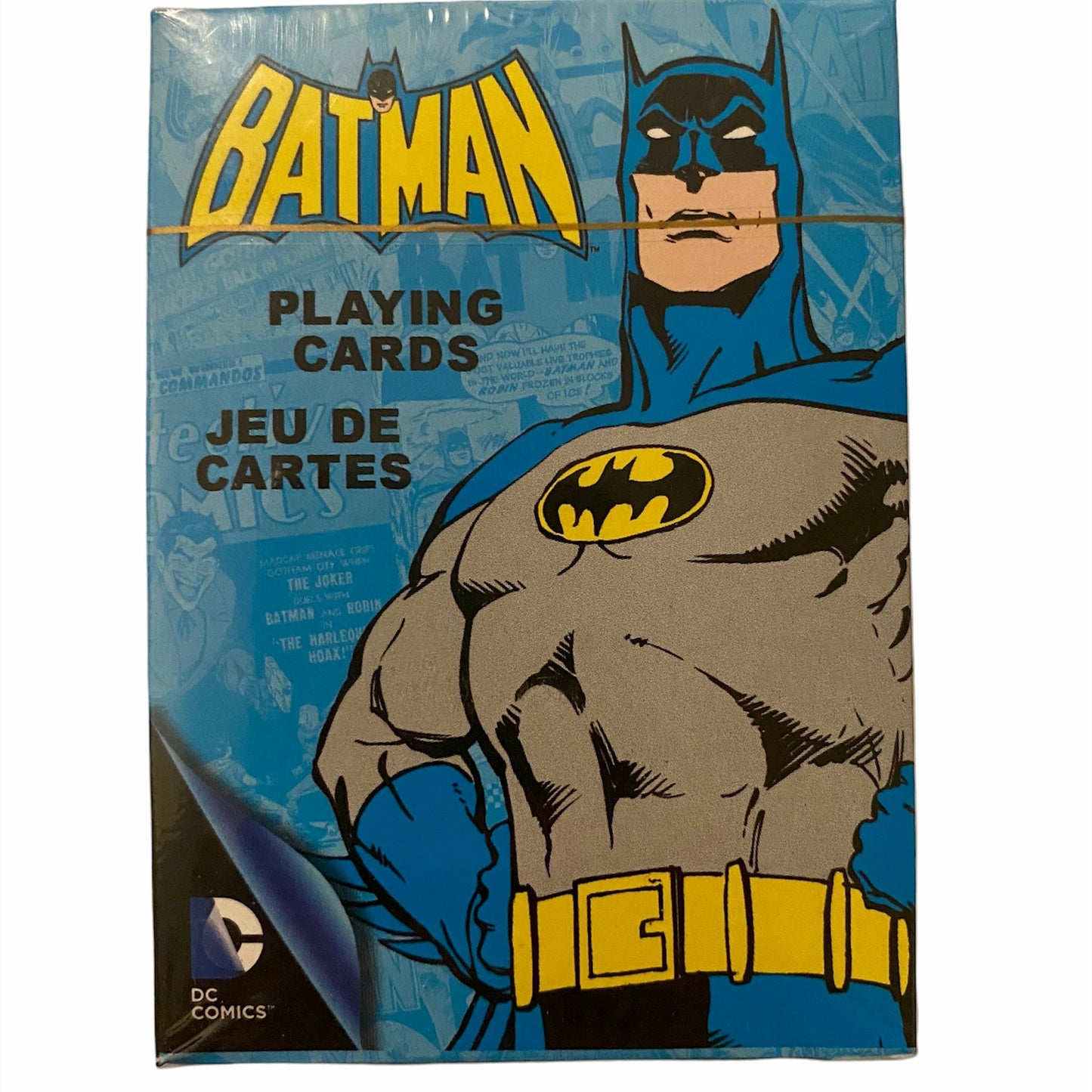 DC Comics Batman playing cards deck with Gotham artwork
