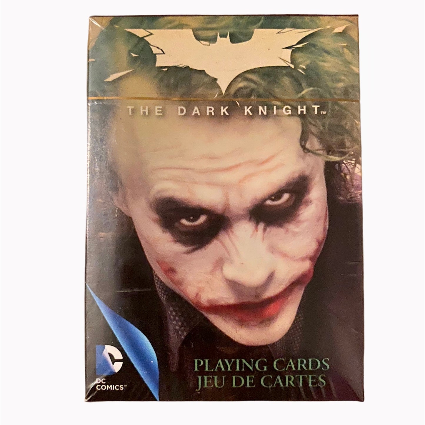 DC playing cards joker card from The Dark Knight set
