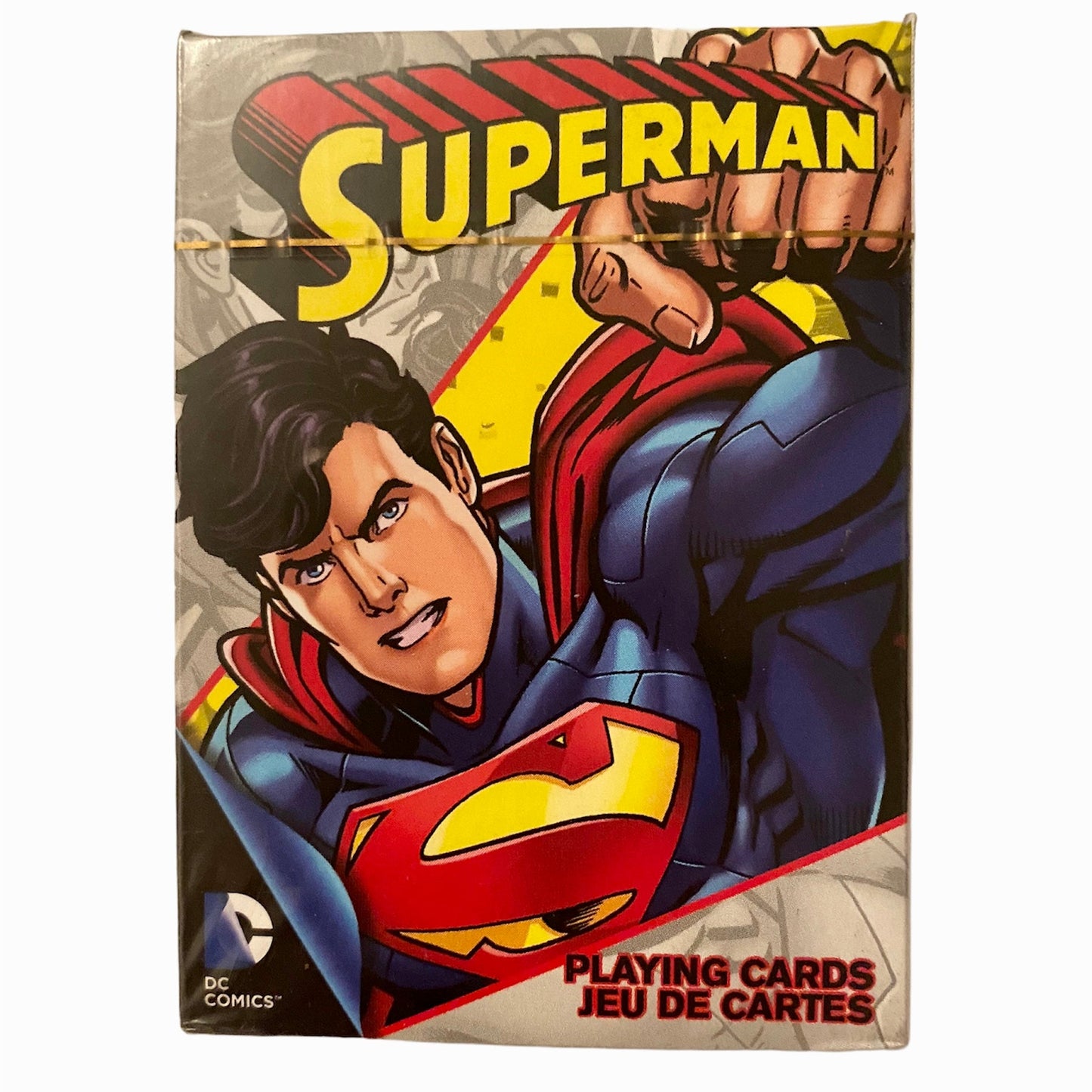 Superman DC Comics playing cards full deck display