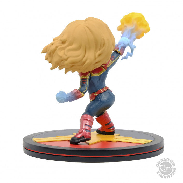 Captain Marvel figure Q-FIG blasting pose collectible