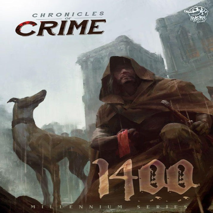 Chronicles of Crime 1400 mystery board game box
