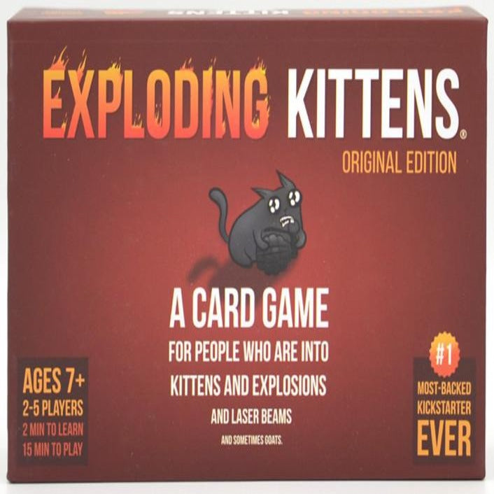 Exploding Kittens party card game like UNO for all ages