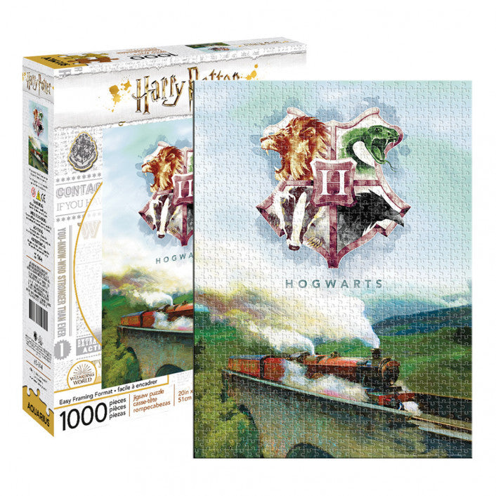 Harry Potter Hogwarts puzzle 1000 piece jigsaw boxed