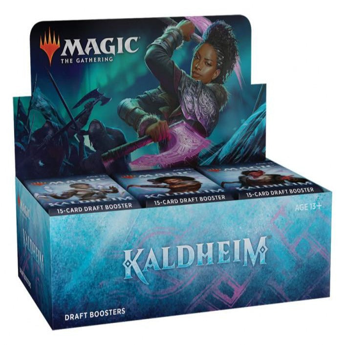 Magic the Gathering Kaldheim booster pack cards layout