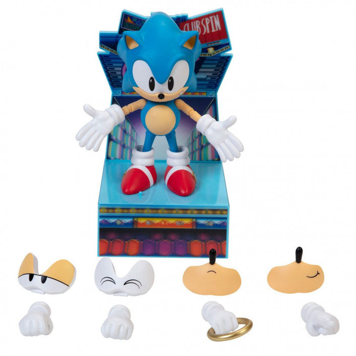 Sonic action figure Australia with base and extra parts