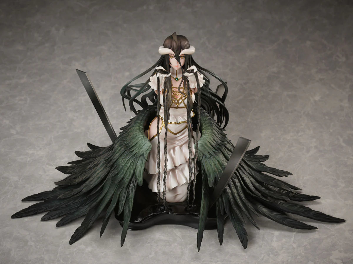 Albedo Overlord statue white dress 1/7 scale display