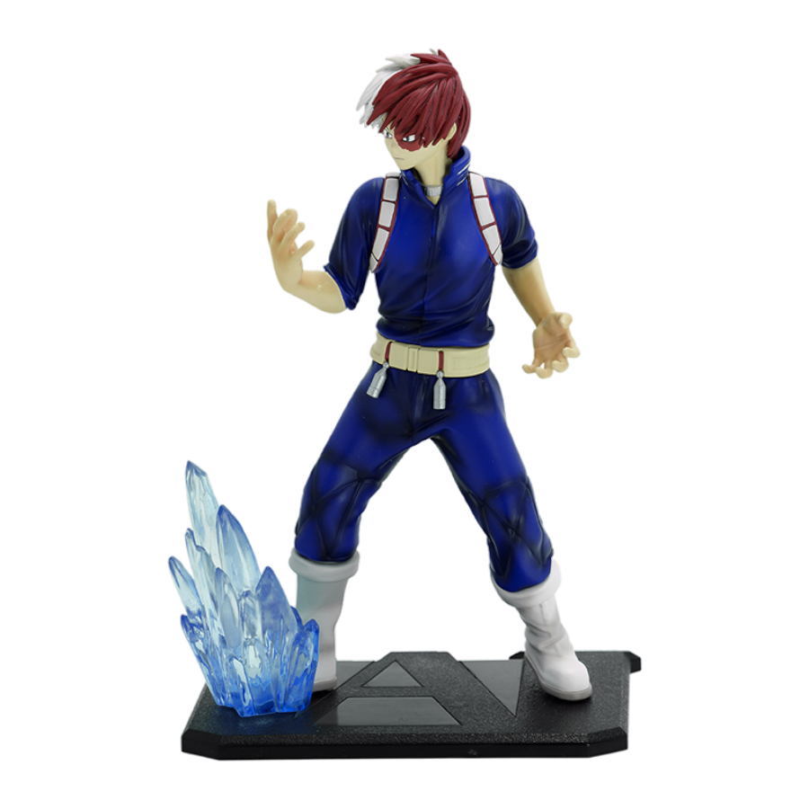 Shoto Todoroki 1:10 scale MHA figure with fire and ice