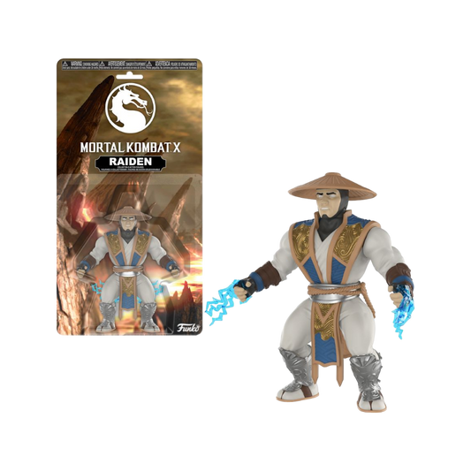 Raiden figure Mortal Kombat X action toy for collectors shelf