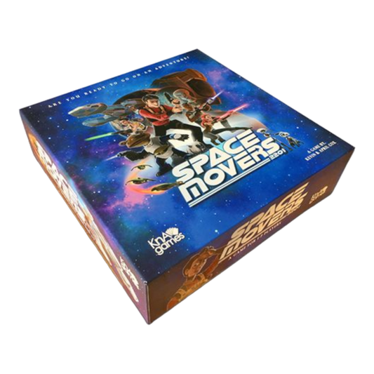 Space Movers cooperative board game with sci-fi theme