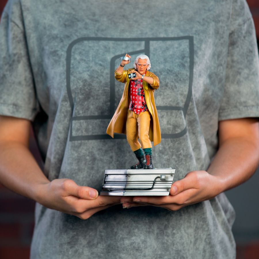 Back to the Future Iron Studios Doc Brown 1:10 statue