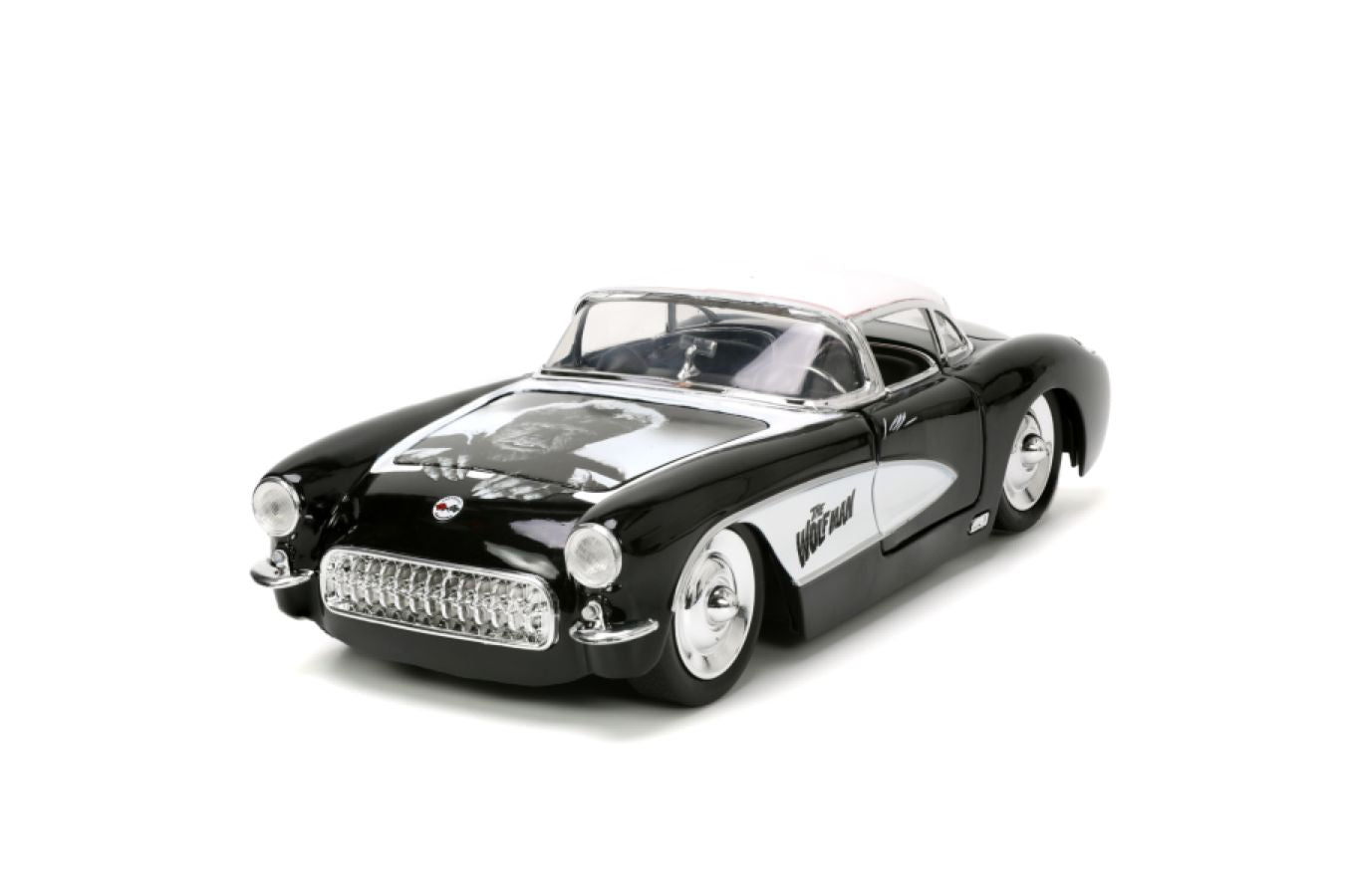 Universal Monsters - Wolfman with Vehicle 1:24 Scale