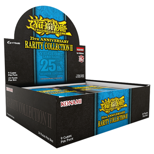 yu gi oh 25th anniversary booster box product display