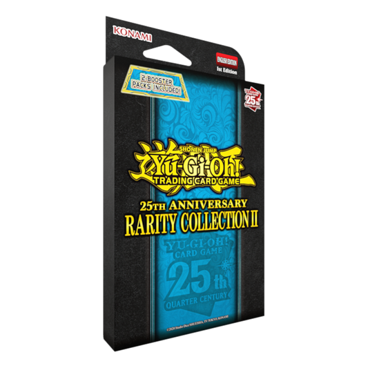 Yu-Gi-Oh 25th anniversary booster box and tuckbox packs