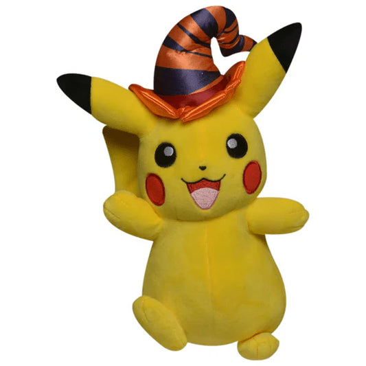 Pokemon Plushie 8" Halloween Pikachu w/hat