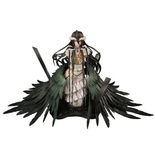 Albedo Overlord statue white dress 1/7 scale display