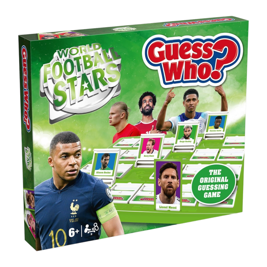 Guess Who football stars board game with 24 players