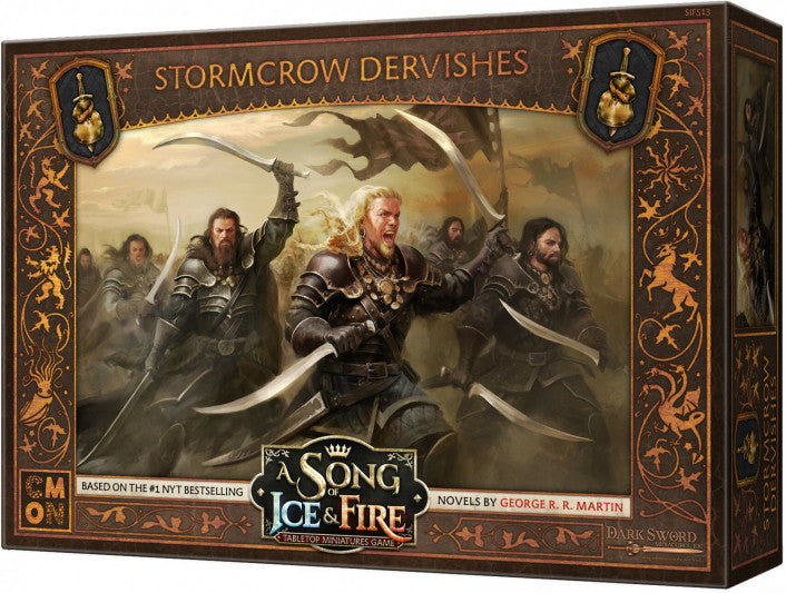 Stormcrow Archers ASOIAF miniatures in battlefield setup