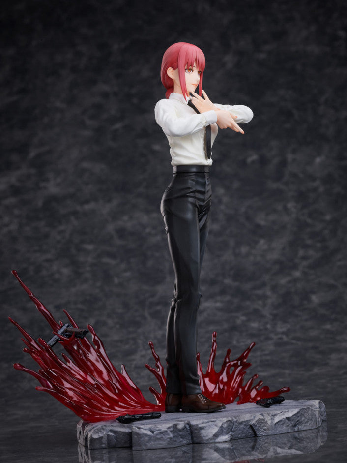 Chainsaw Man Makima figure with base in 1/7 scale pose